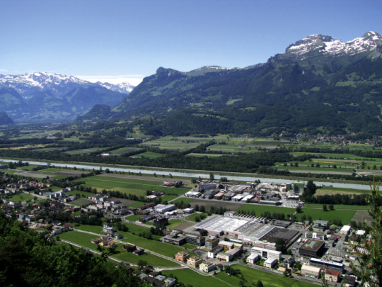 výrobní závod Vaduz, Lichtenštejnsko